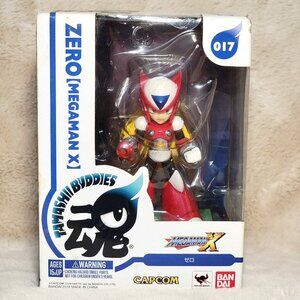Bandai Tamashii Buddies Mega Man X Zero 4" Figure #017 Statue NIB Capcom New
